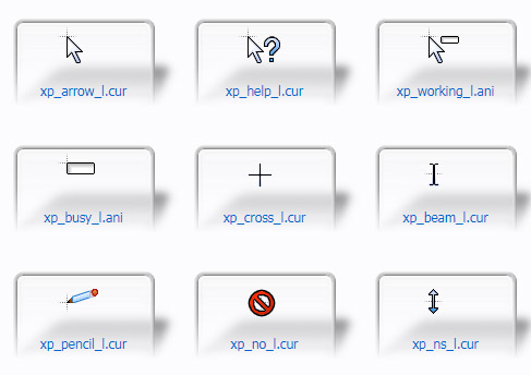 WinXP Style Large Cursors