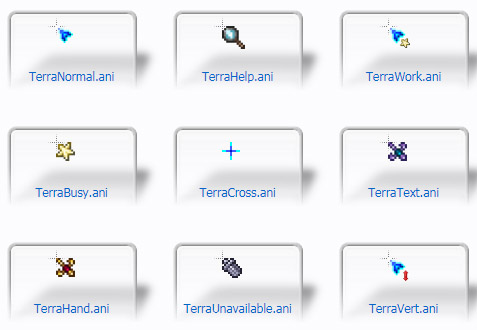 TerraCurs Mouse Cursors