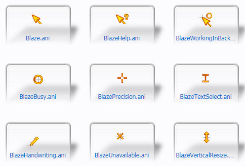 Blaze Mouse Cursors