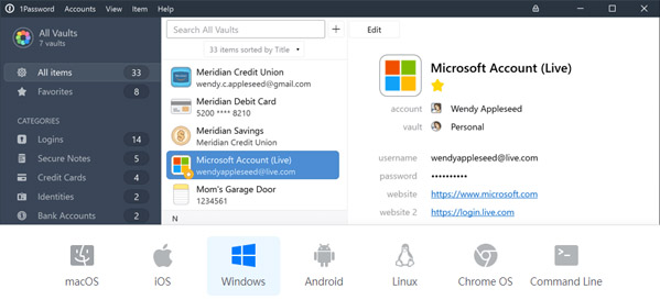 1Password BETA for windows program