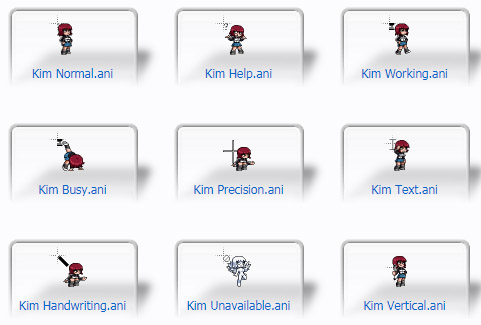 Kim Pine for mouse cursors