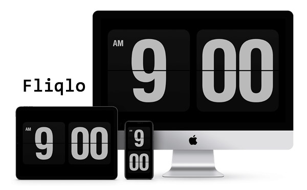 Fliqlo program for windows, macOS system