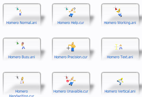 New Homero Cursors for your pc