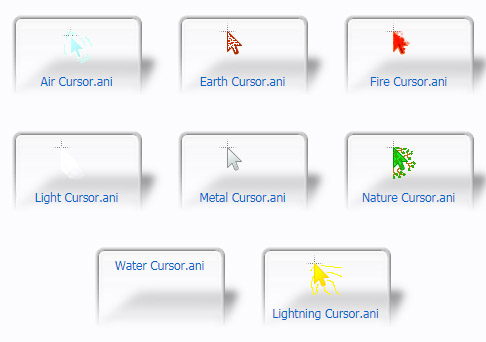 Element Mouse Cursors