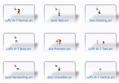 One Piece ＂Water Seven＂ Mouse Cursors