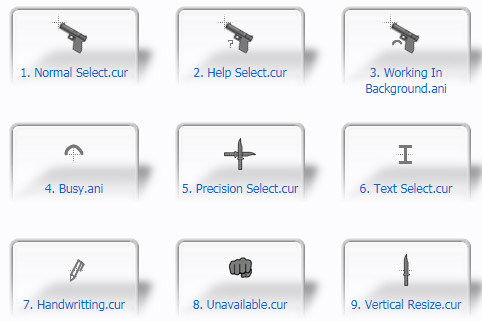 GTA Mouse Cursors