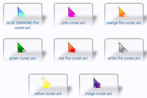 fire mouse pointers Cursors