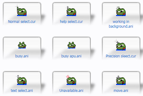 Apu Apustaja Spank Cursors