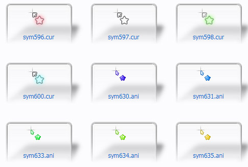 Star pack Mouse Cursors