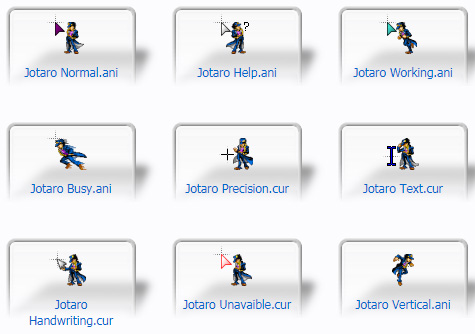 Jotaro Mouse Cursors