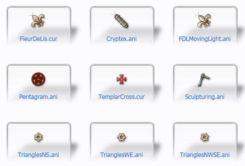 Da Vinci Code Cursors