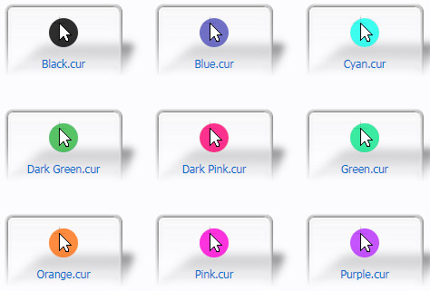Highlighted and Colored Cursors