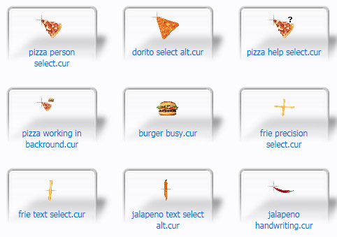 food group Cursors