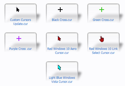 Update my custom stuff Mouse Cursors