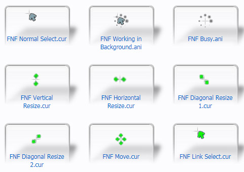 FNF Arrows Cursors