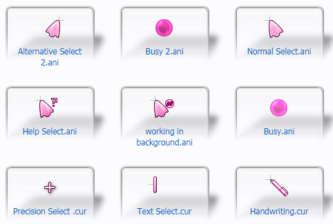 Mouse Cursors / 3D - free cool mouse cursors, fun cursors, windows desktop  cursors download