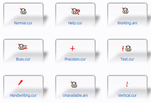 Kawaii Cow Mouse Cursors