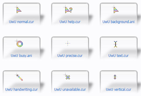 RainbUwU Mouse Cursors