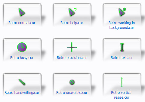 Retro Mouse Cursors