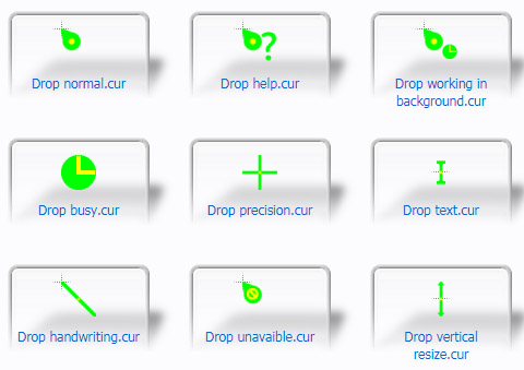 Drop Mouse Cursors