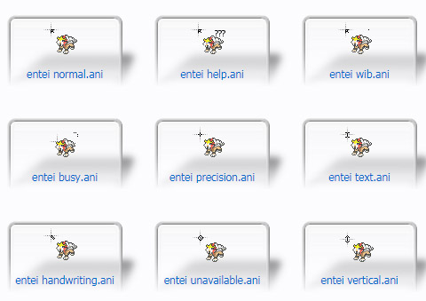 Entei Mouse Cursors