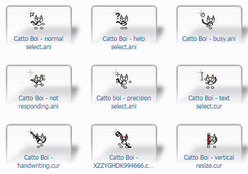 Catto Boi Mouse Cursors