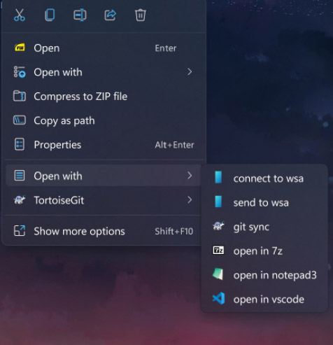 Custom Context Menu For Windows 11