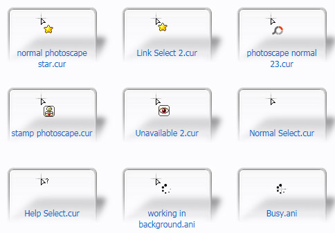 PhotoScape Mouse Cursors