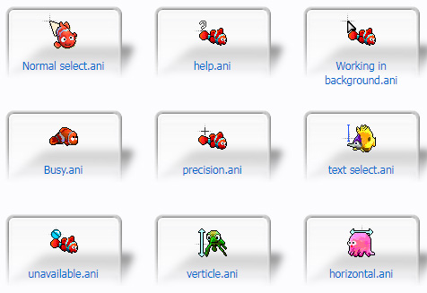 Finding Nemo Cursors