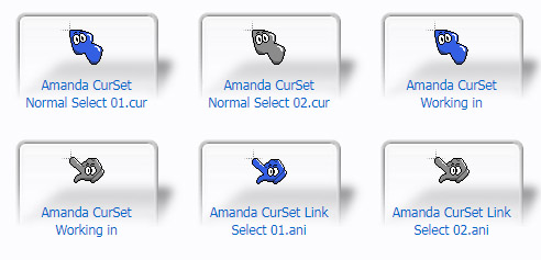 Amanda The Adventurer Cursors