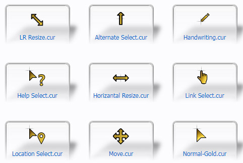 GOLDEN Cursors