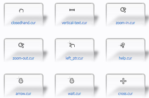 HaikuHand Mouse Cursors