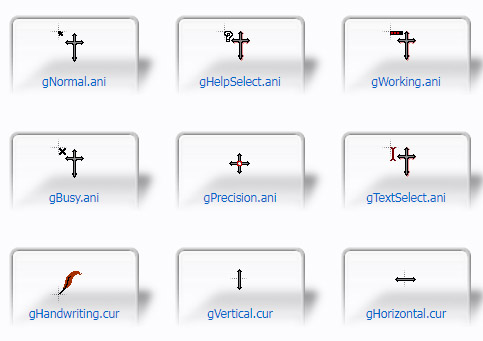 Gothic Mouse Cursors