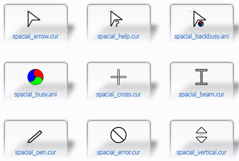 Spacial Mouse Cursors