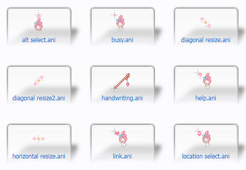 My Melody Cursors