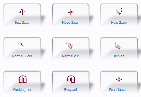 Noca Pink Mouse Cursors